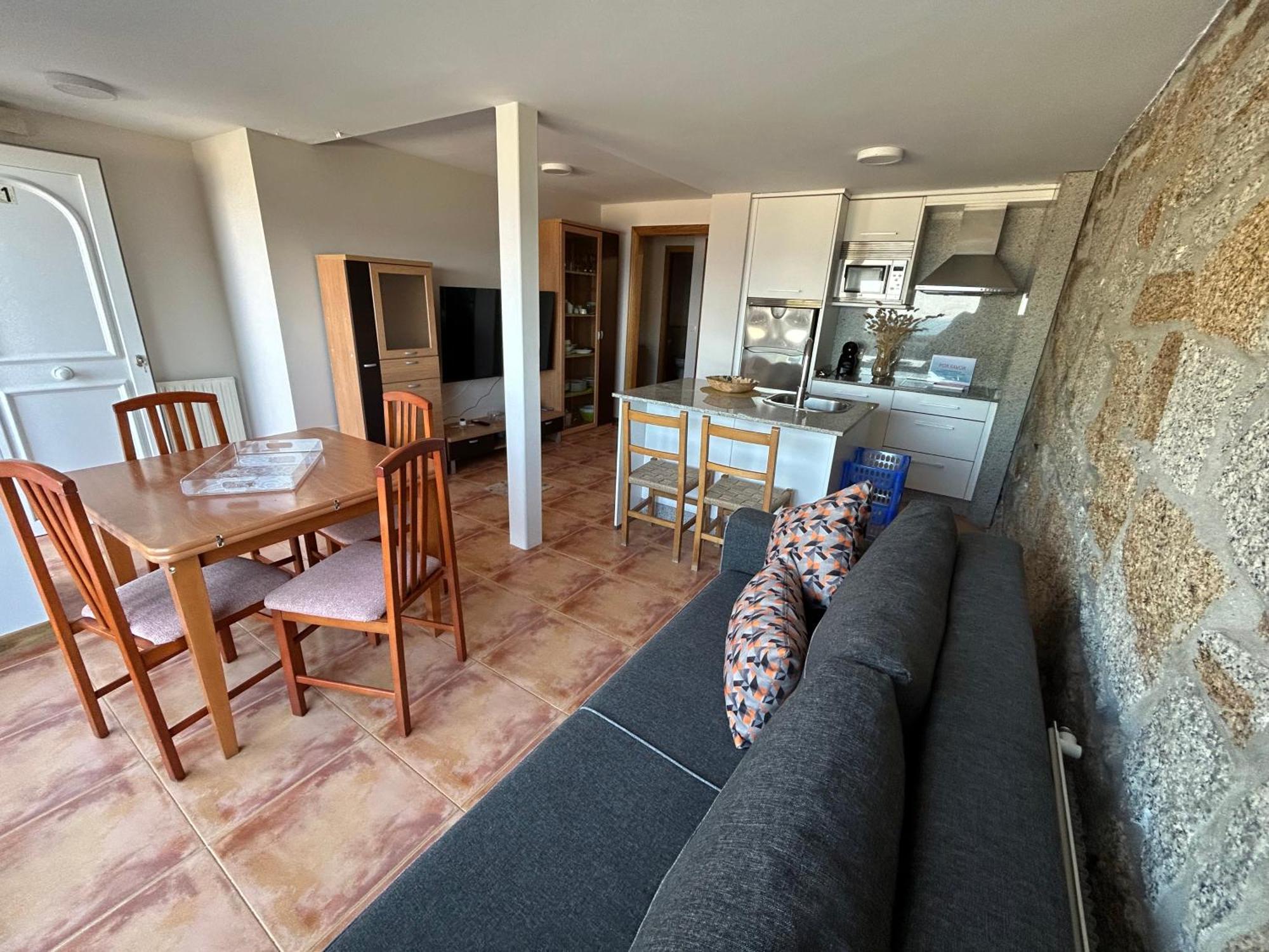 Apartamentos Fontenla-Lanzada Soutullo Buitenkant foto